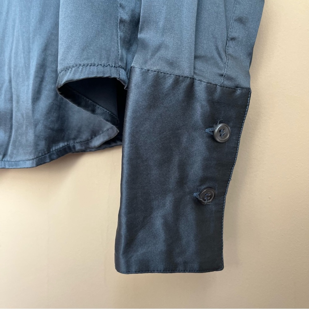 vintage y2k spiegel silk blouse - Picture 8 of 10